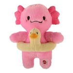 Axolotl Axolotl With Duck tube Plush Dog Toy With Squeaker 10in