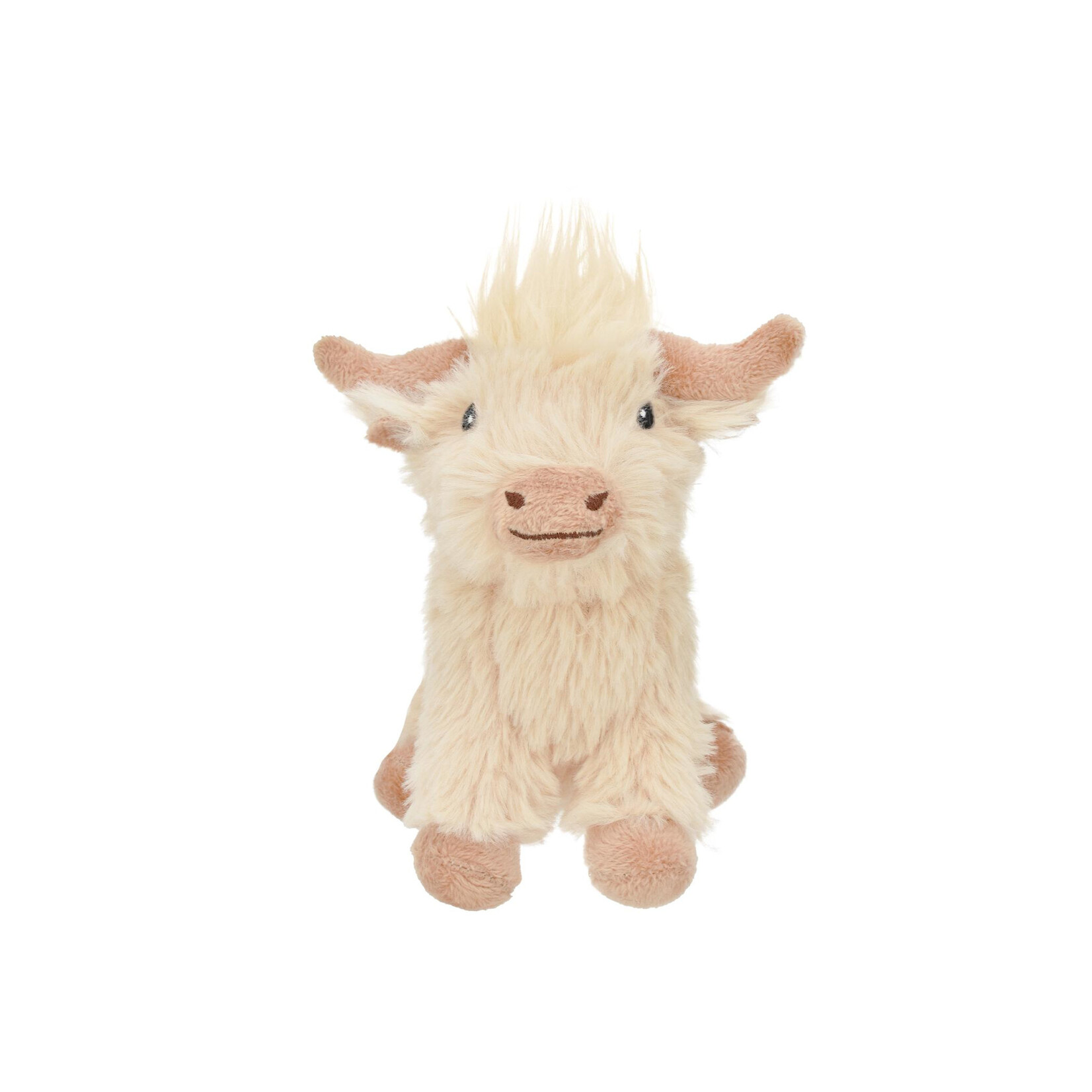 Multipet Toy Highland Cow White (8in)