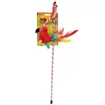 Margaritaville Cat Toy Wand With Red Bird
