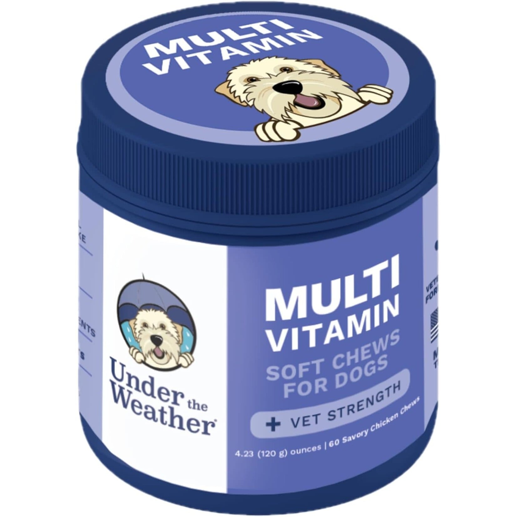 Under the Weather Multivitamin Soft Chew For Dog 60ct (120g )