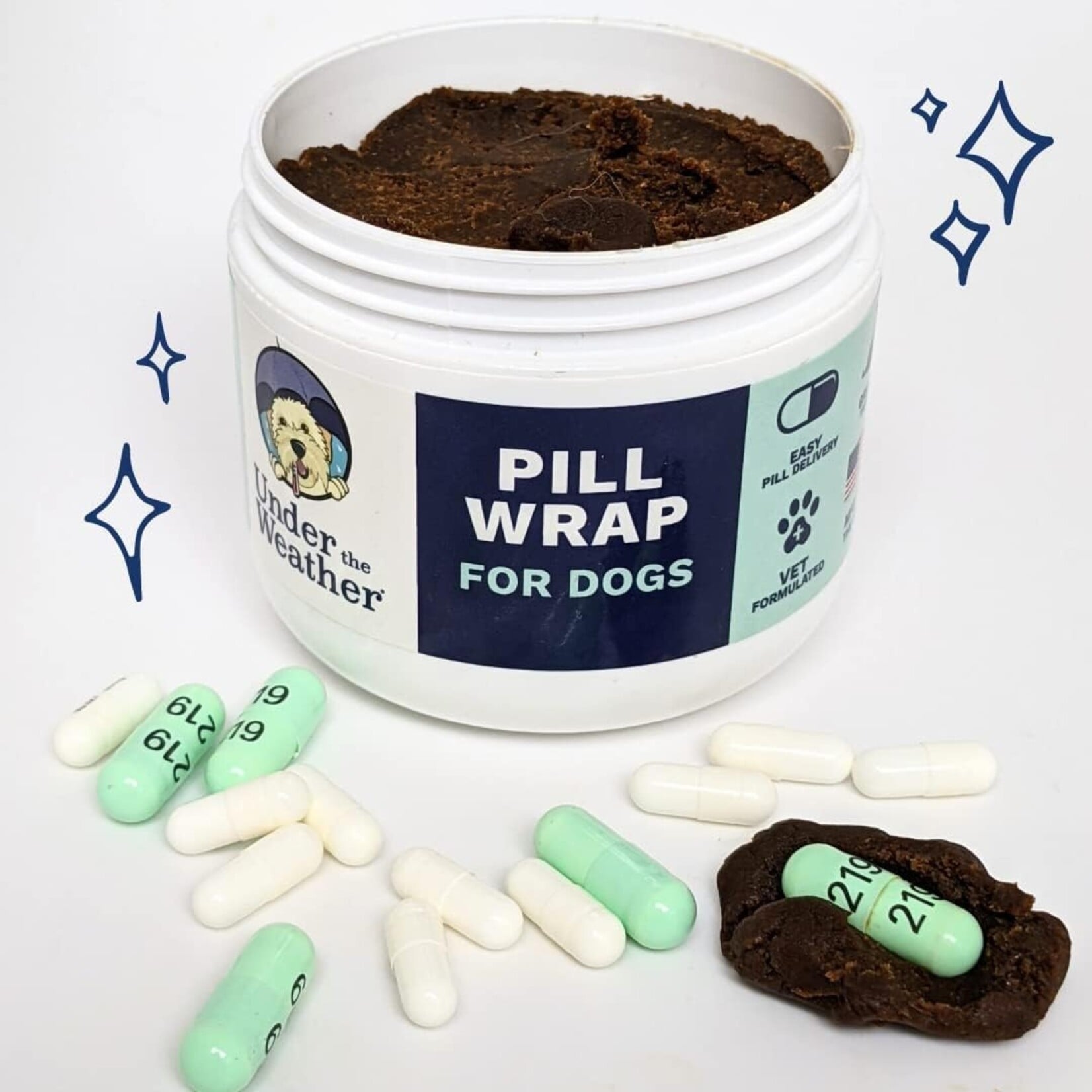 Under the Weather Pill Wrap For Dog  (140g )