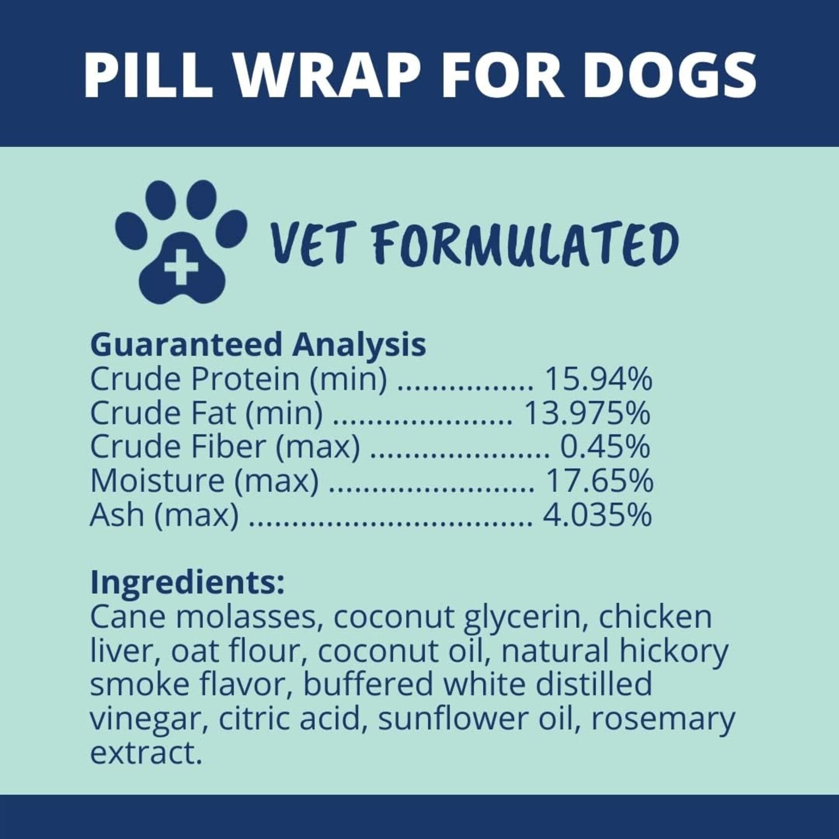 Under the Weather Pill Wrap For Dog  (140g )