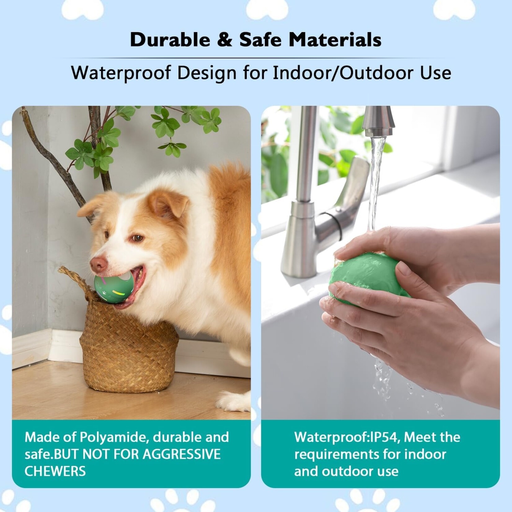 Supreball Interactive Dog Ball ( Assorted Color)