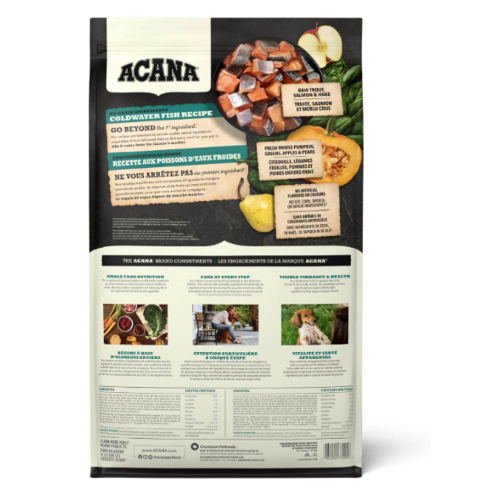 ACANA Acana Dog Cold Water Fish Recipe (Raw Trout, Salmon & Hake)