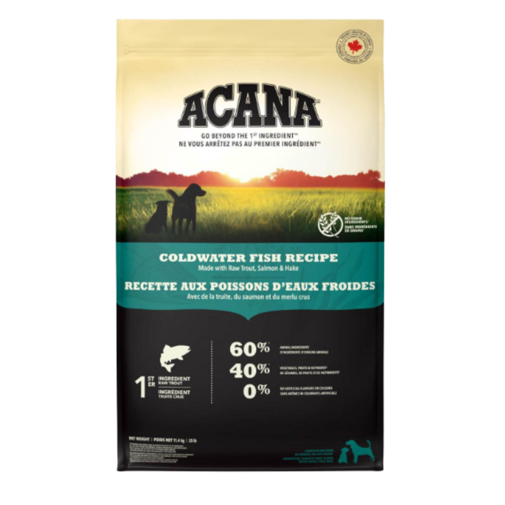 ACANA Acana Dog Cold Water Fish Recipe (Raw Trout, Salmon & Hake)