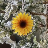 Sunflower Christmas Ornament