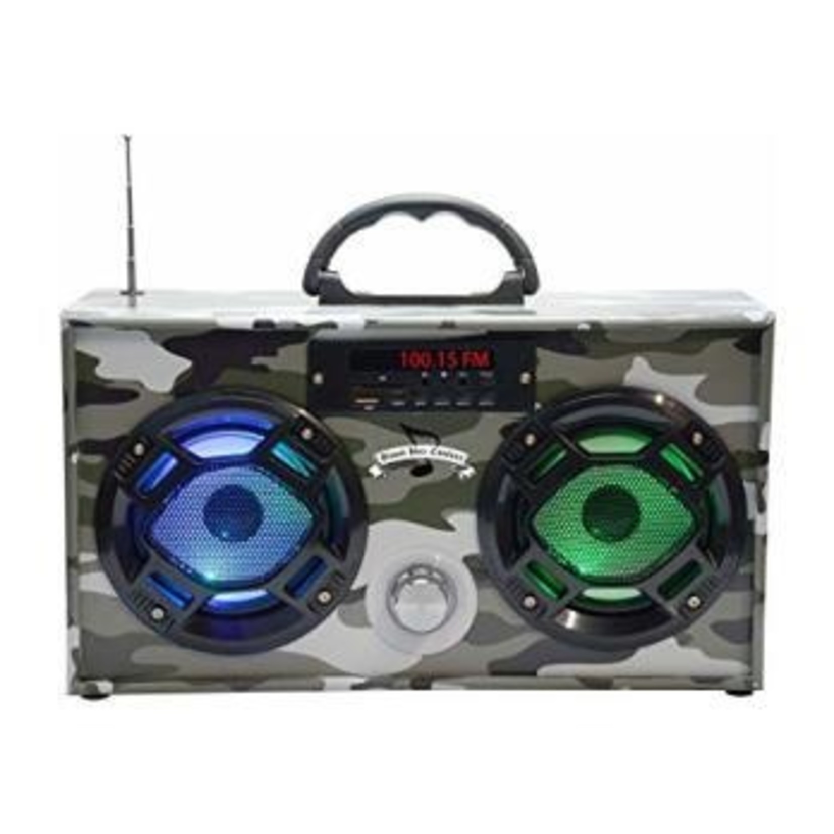 Trend Tech Trend Tech - Bling Mini Boombox w/LED Speakers