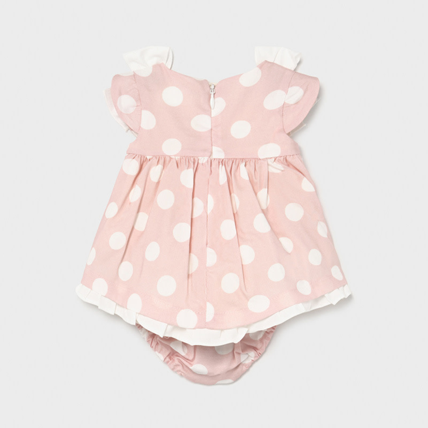 Mayoral Mayoral Newborn- 2 PC Polka-Dot Dress