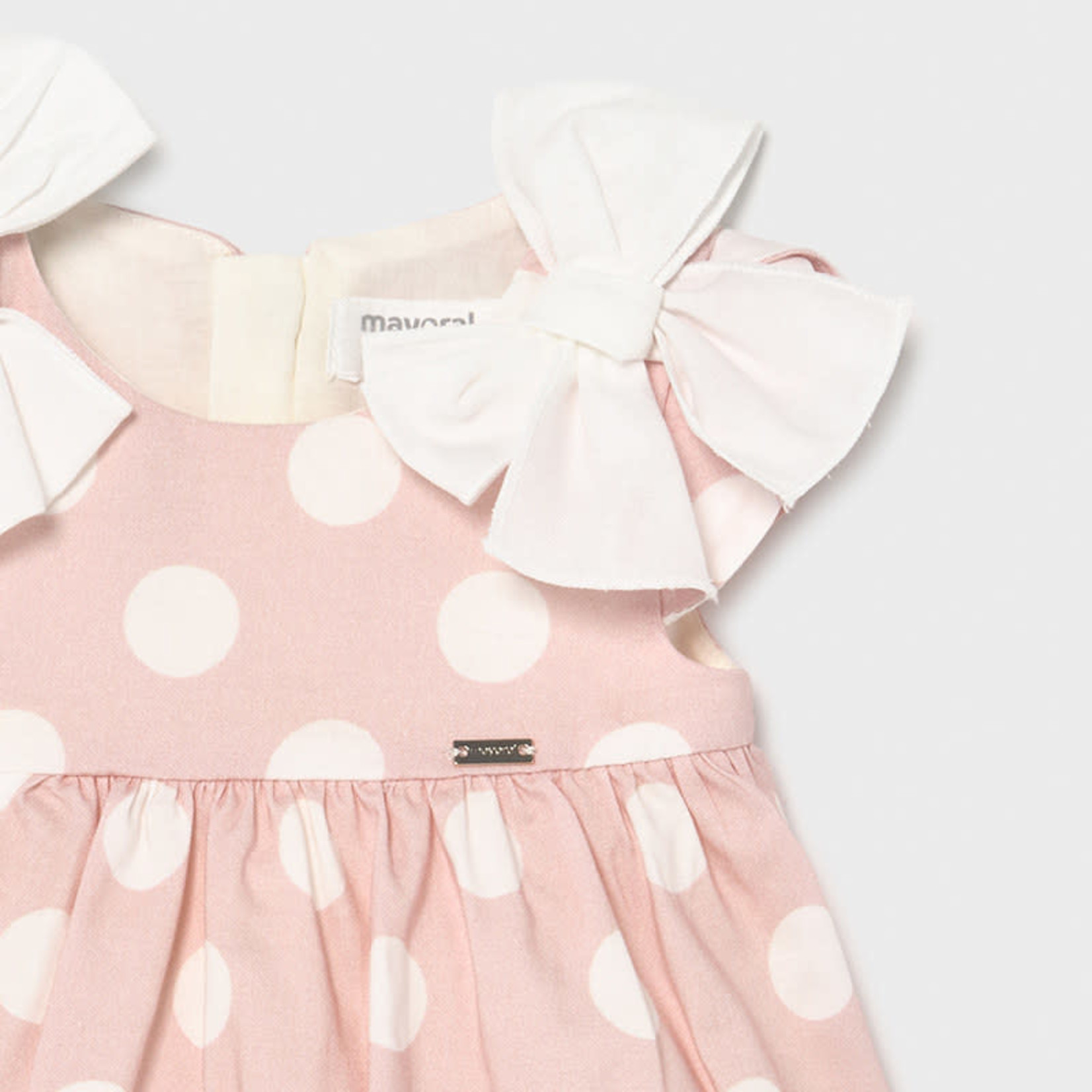 Mayoral Mayoral Newborn- 2 PC Polka-Dot Dress