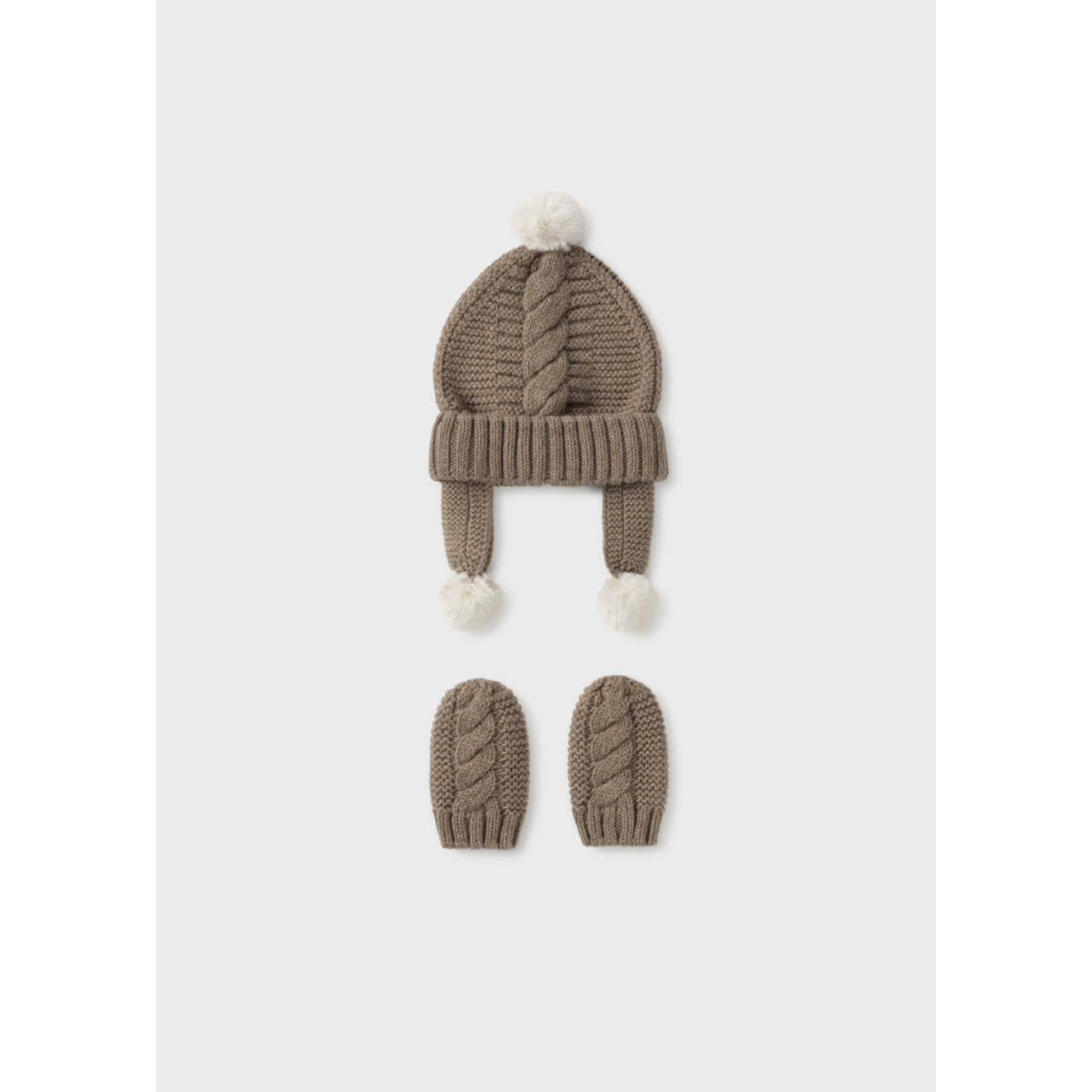 Mayoral Mayoral- Newborn- Hat & Mittens Set Boy