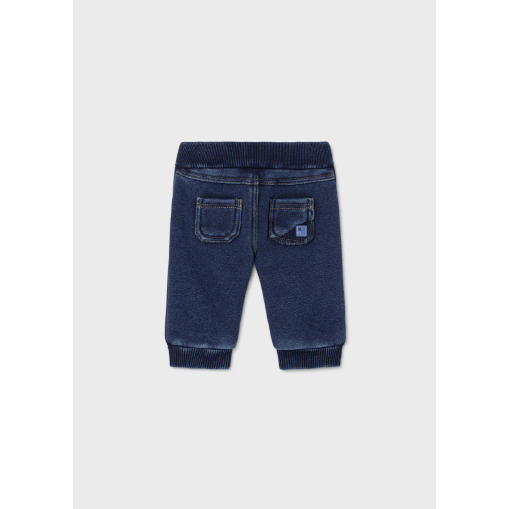 Mayoral Mayoral- Newborn- Ecofriends Denim Jogger Pants