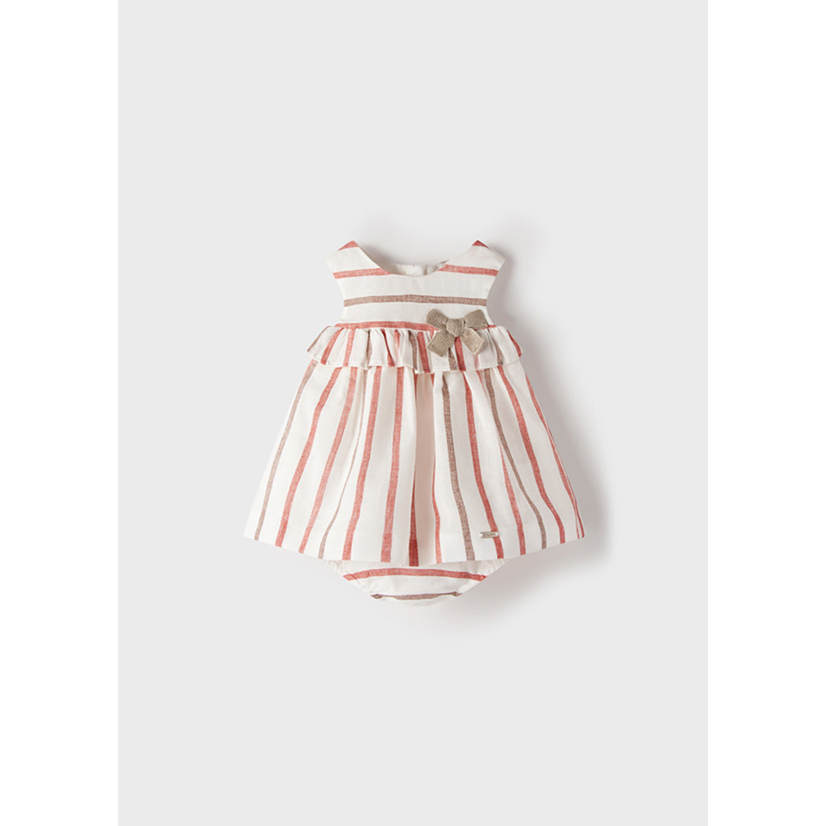 Mayoral Mayoral- Newborn- Ecofriends Striped Dress