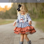 Be Girl Clothing Be Girl Clothing- Monica Dress & Bow