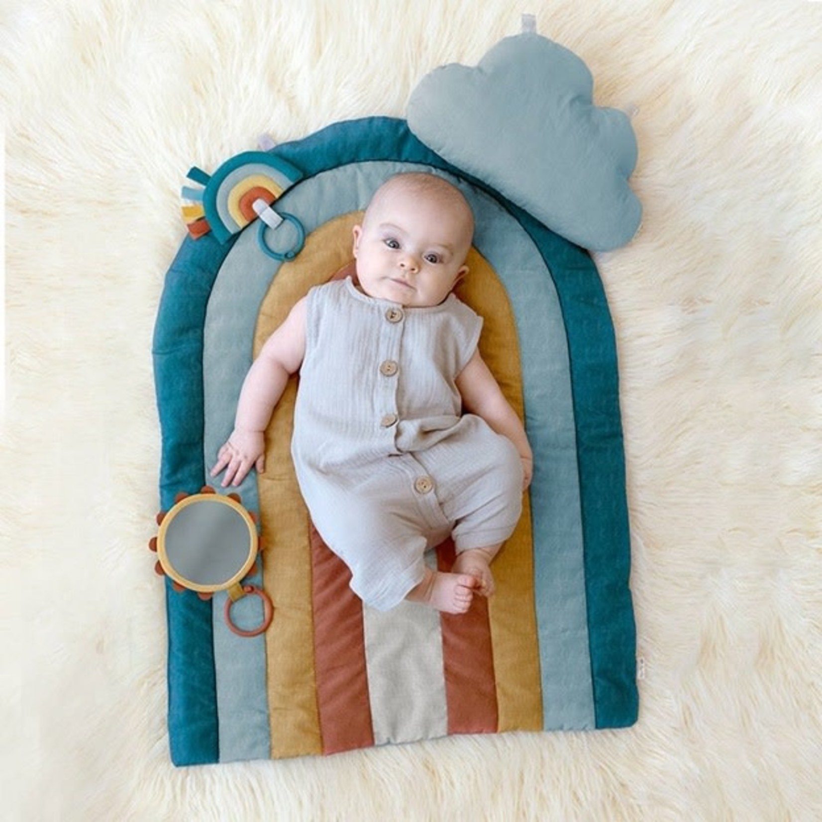 Itzy Ritzy Itzy Ritzy- Bitzy Bespoke™ Ritzy Tummy Time (Mat)