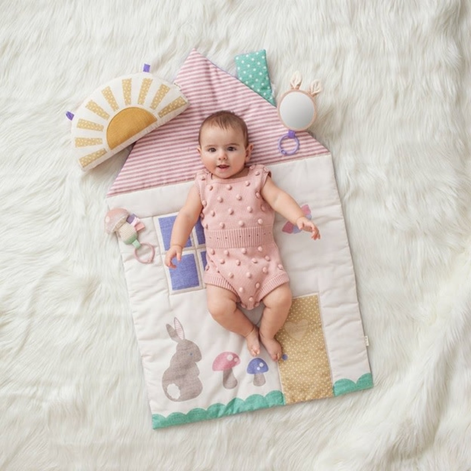 Itzy Ritzy Itzy Ritzy- Bitzy Bespoke™ Ritzy Tummy Time (Mat)