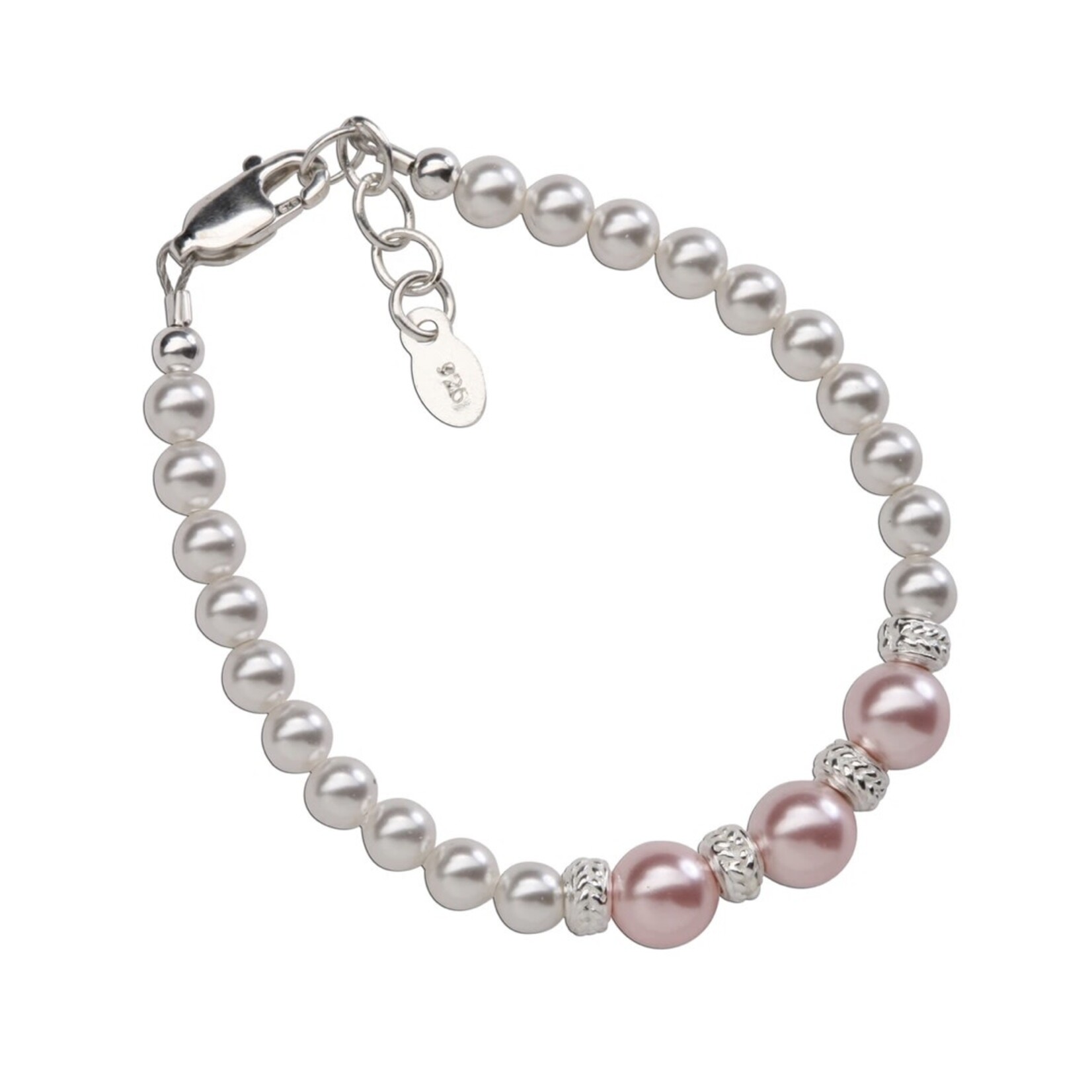 Cherished Moments Cherished Moments - Sterling Silver Pearl Bracelet