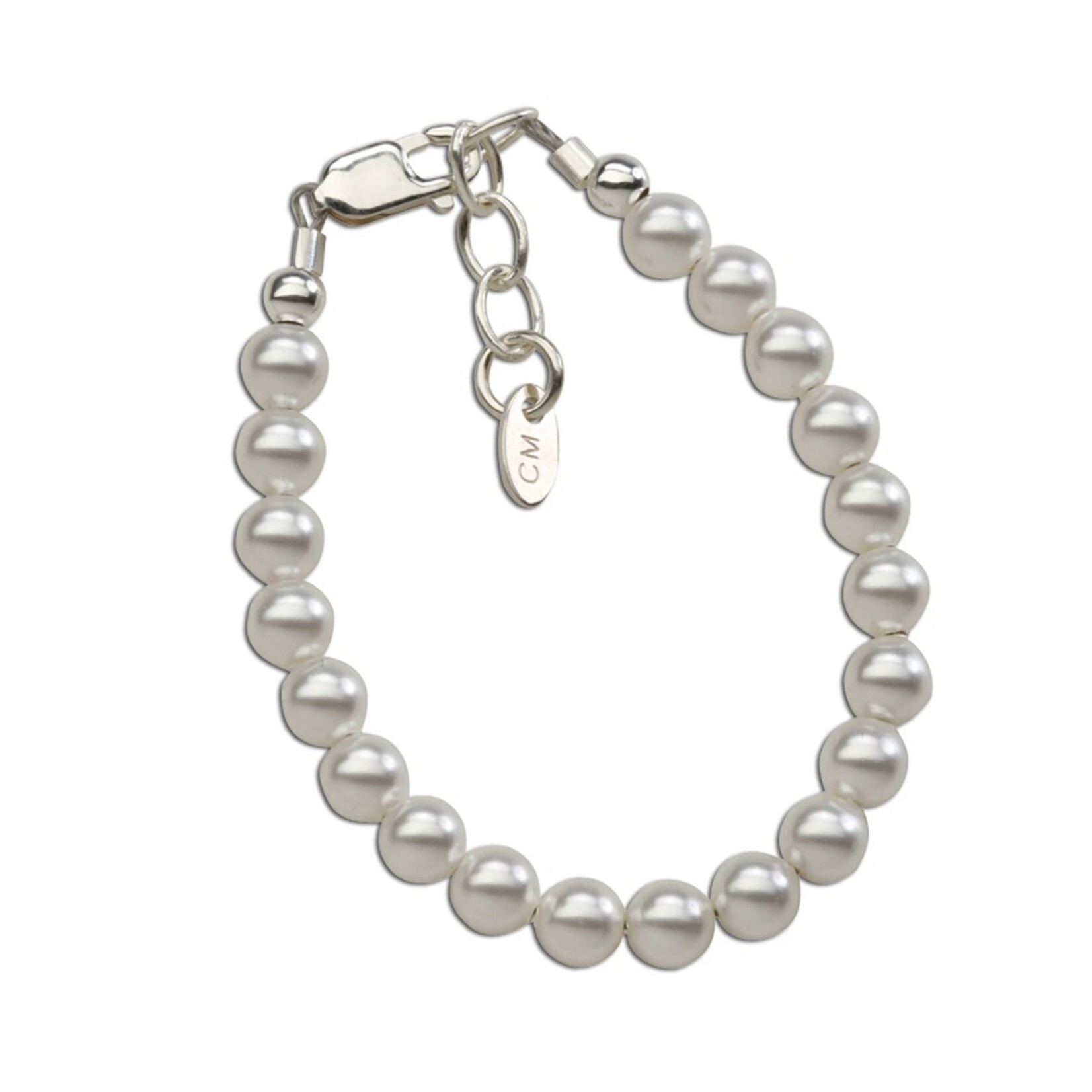 Cherished Moments Cherished Moments - Sterling Silver Pearl Bracelet