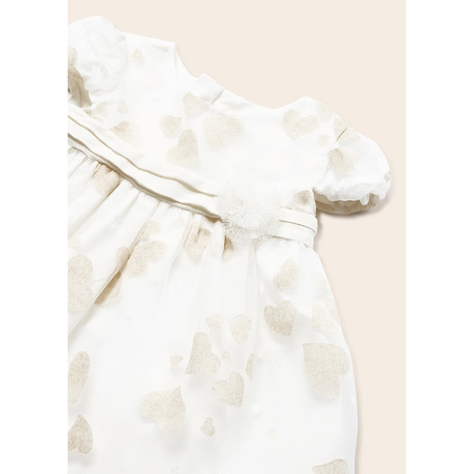 Mayoral Mayoral- Newborn- Ceremony Printed Dress