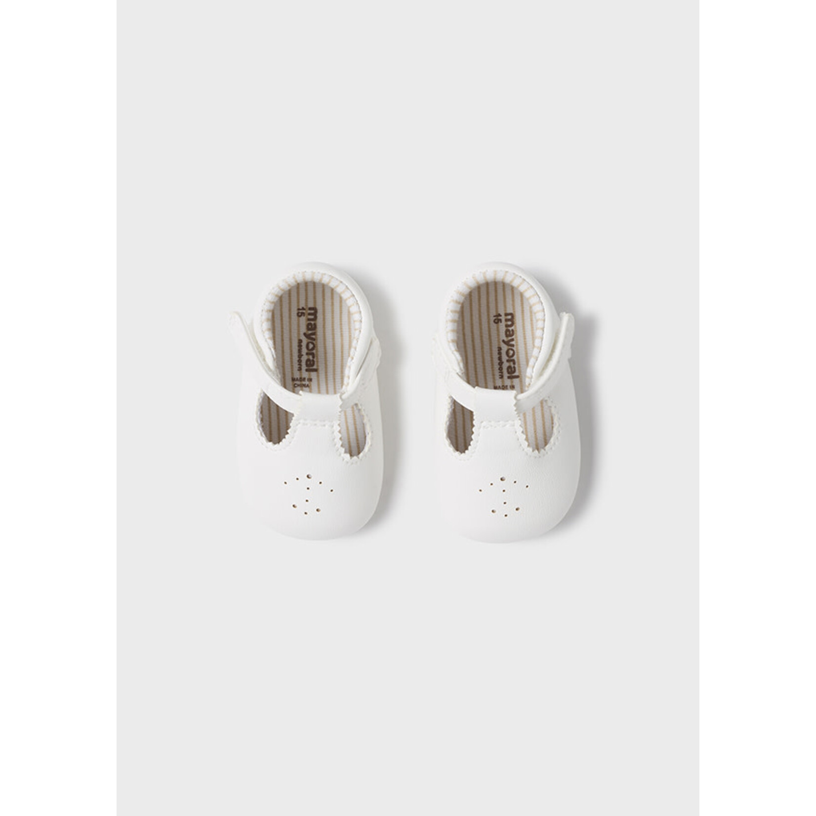 Mayoral Mayoral- Newborn - T-Strap Shoes