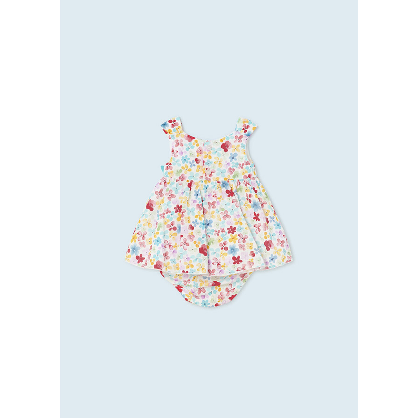 Mayoral Mayoral- Newborn-Printed Dress w/Bloomers