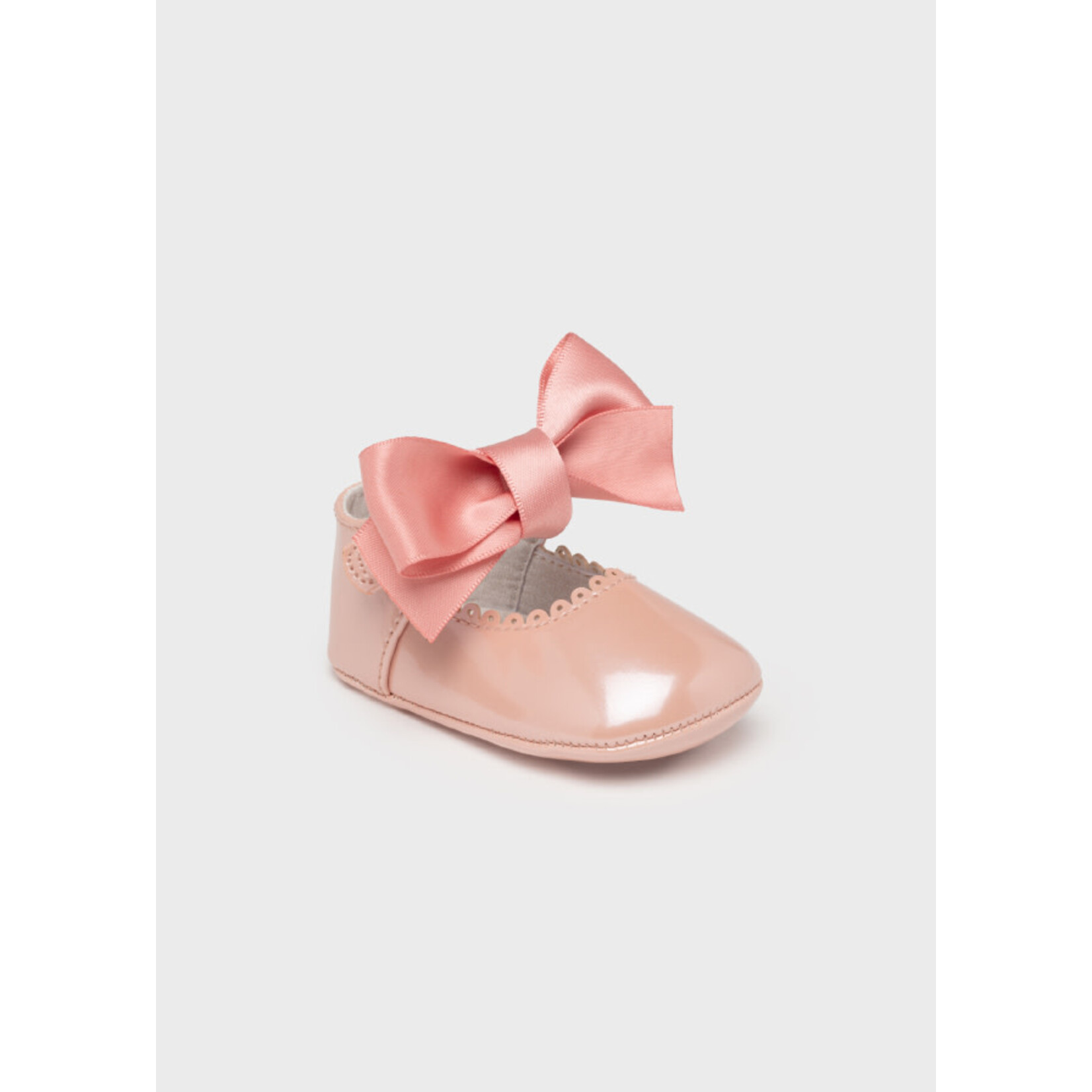 Mayoral Mayoral- Newborn- Bow Mary Jane Shoes