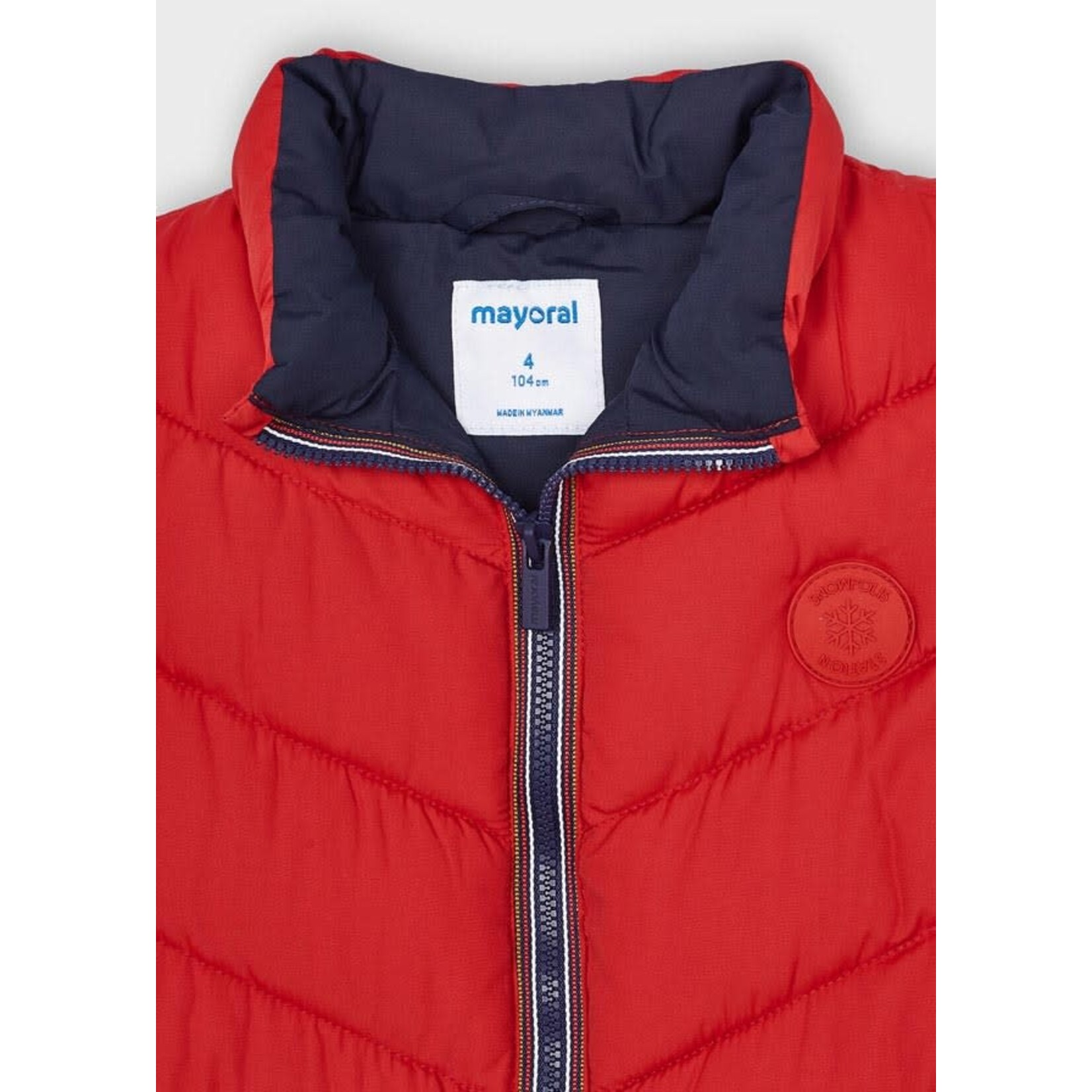 Mayoral Mayoral- Mini- Quilted Feather Effect Vest