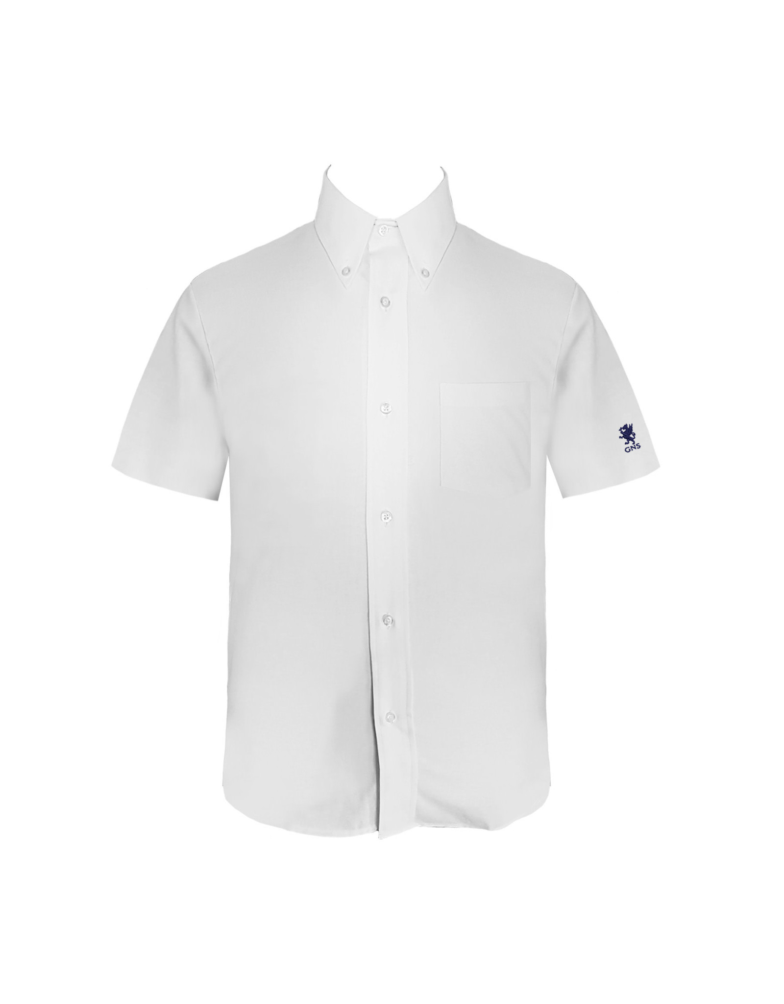 Cambridge Dress Shirt - Short Sleeve - White - Youth