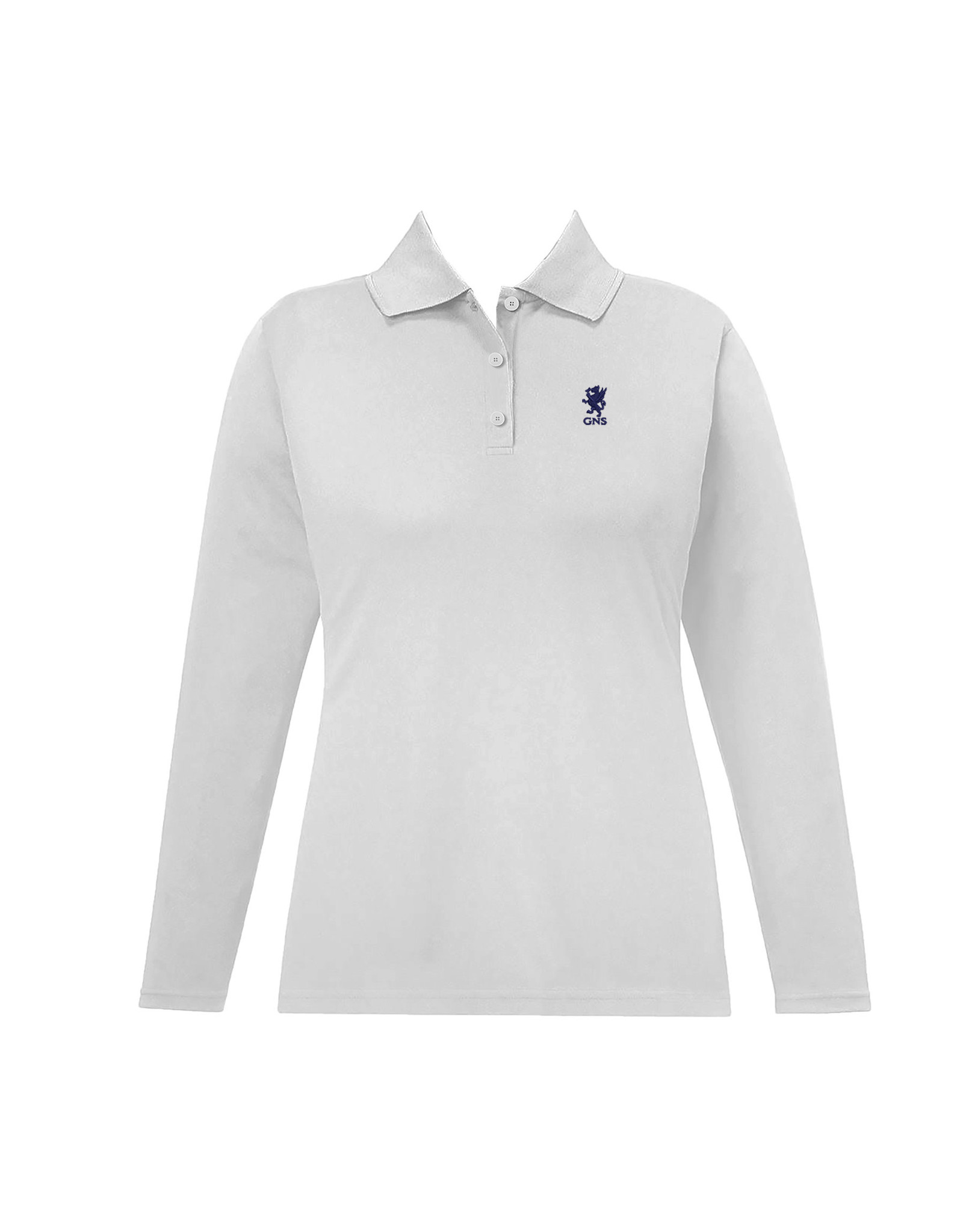 Cambridge Golf Shirt, Long Sleeve - Girls