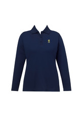 Cambridge Golf Shirt, Long Sleeve - Girls