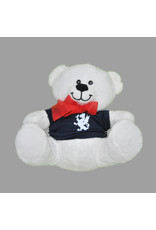 Creature Comforts "Timothy" White GNS Bear - Navy T Shirt