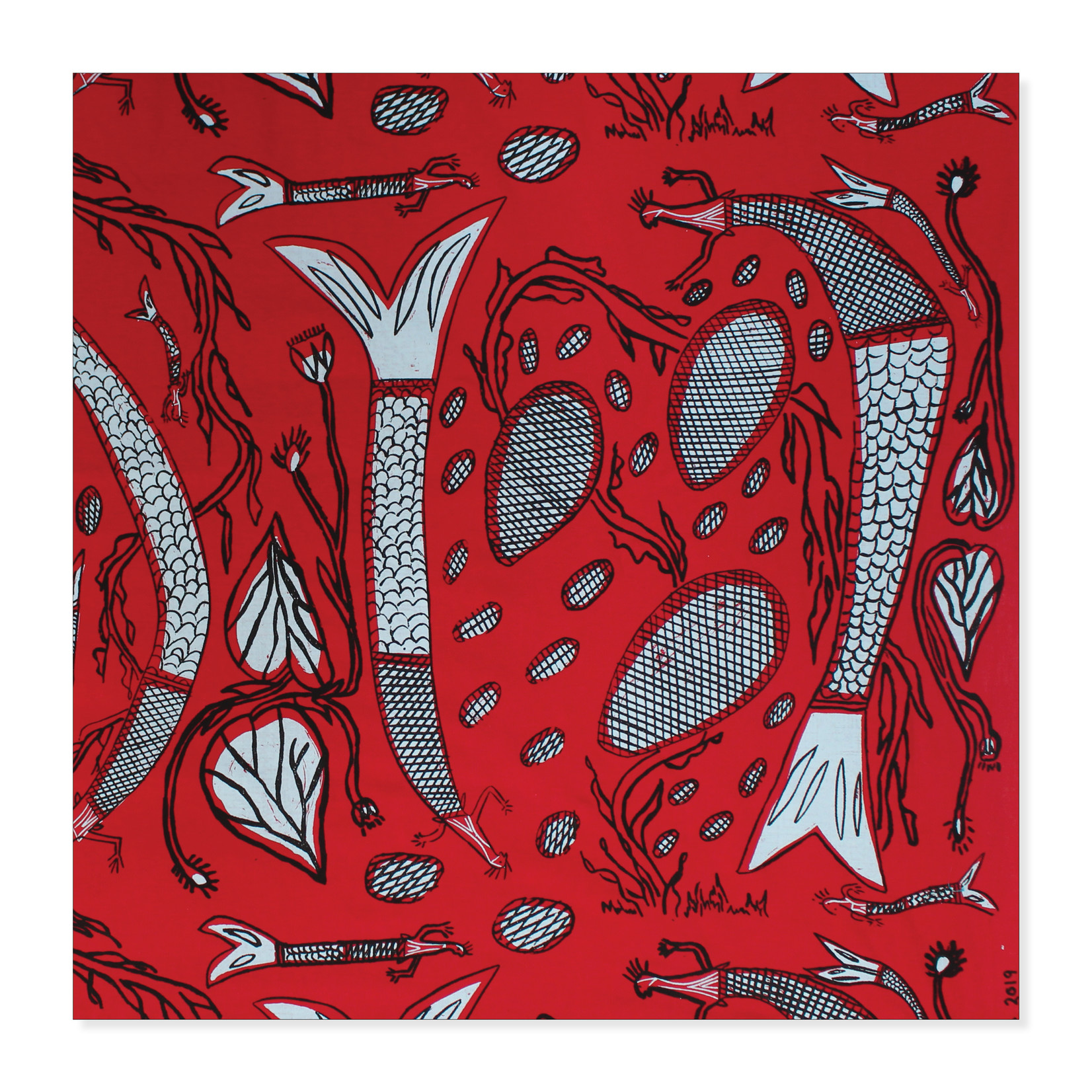 Joy Garlbin, Djomi | textile length (2m)