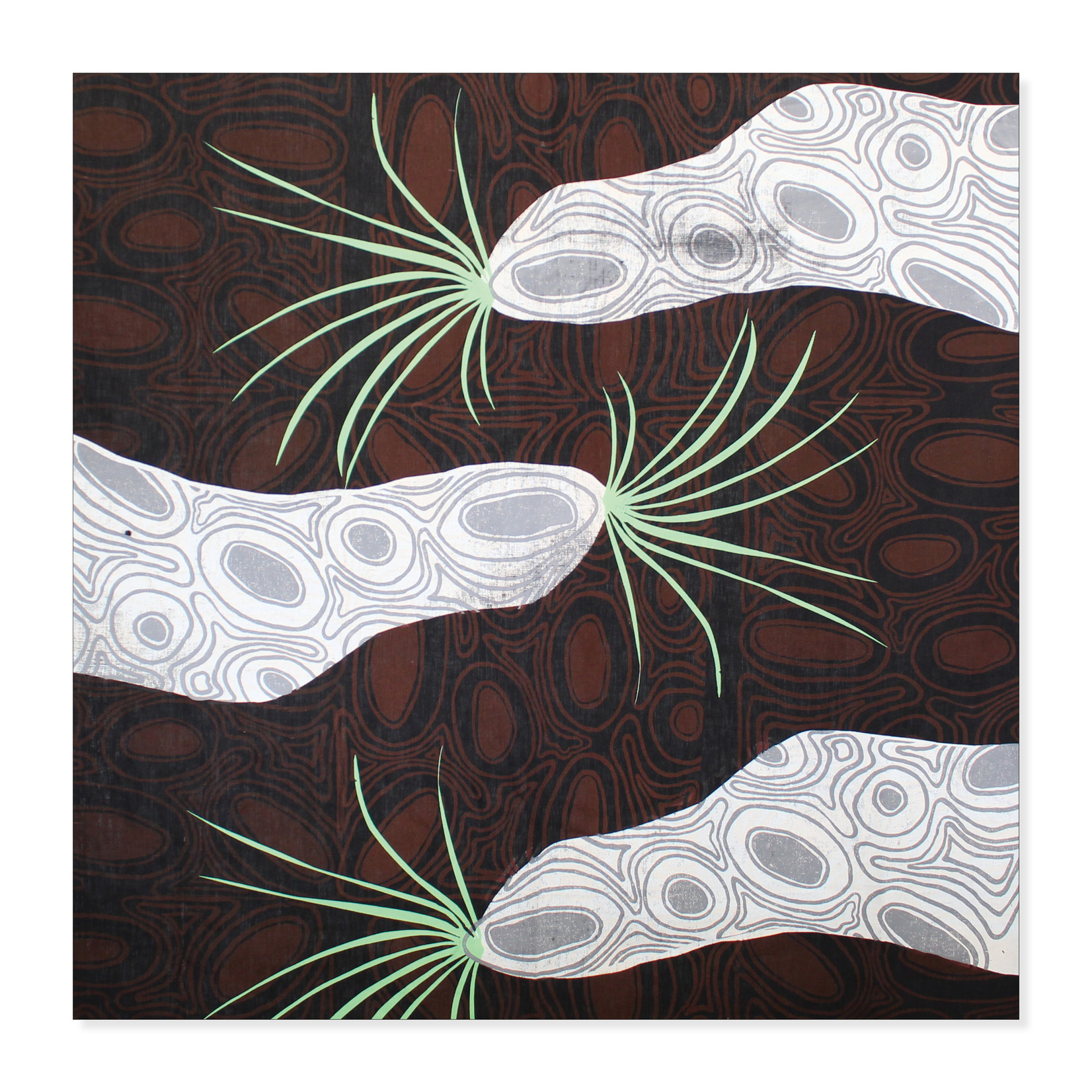 Philomena Yeatman, Grass Tree II | textile length (2m)