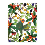 William T Cooper, Fig Parrot & Alyxia | Tea Towel