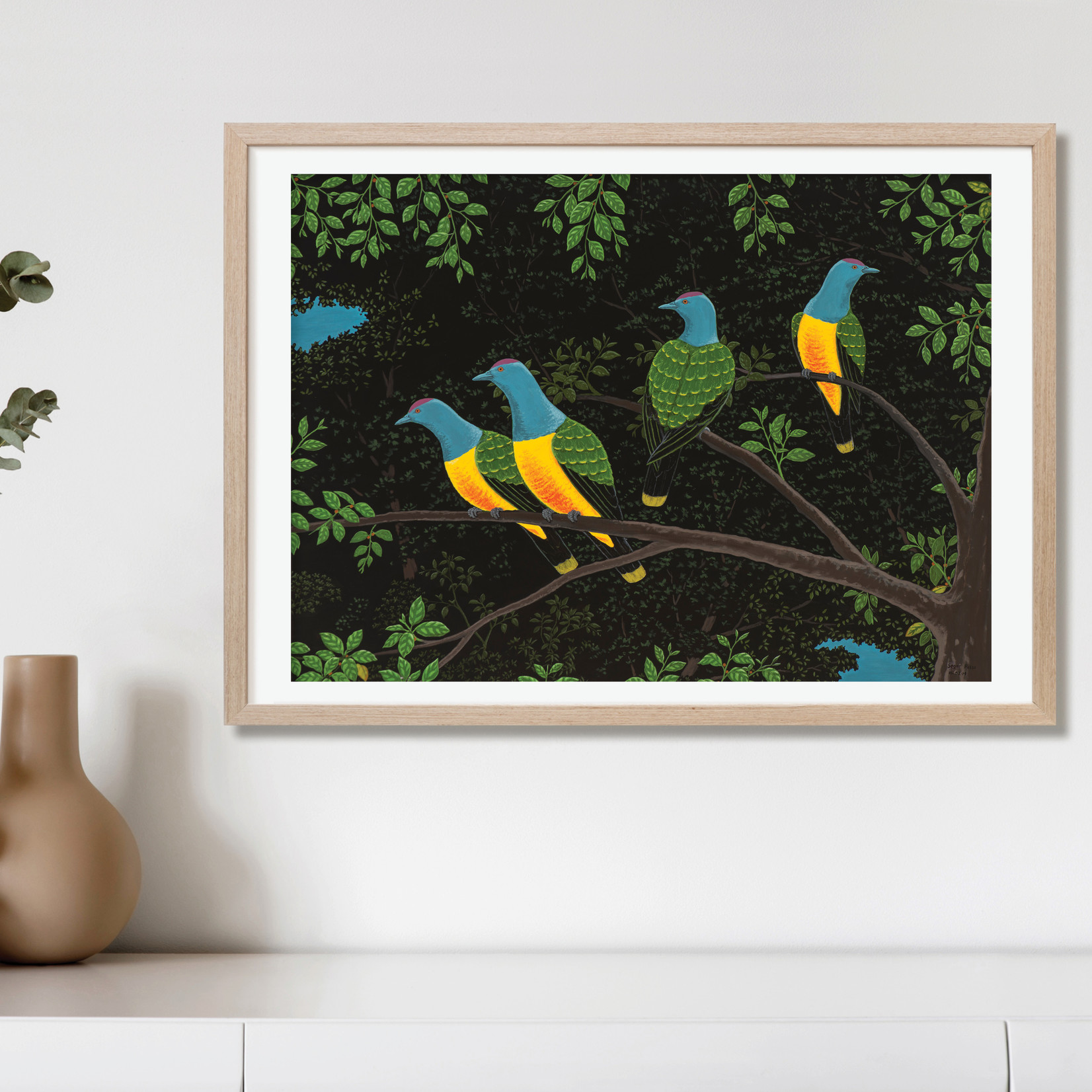 Segar Passi, Fruit Dove (Dibadiba)  2014 | Open Edition Print