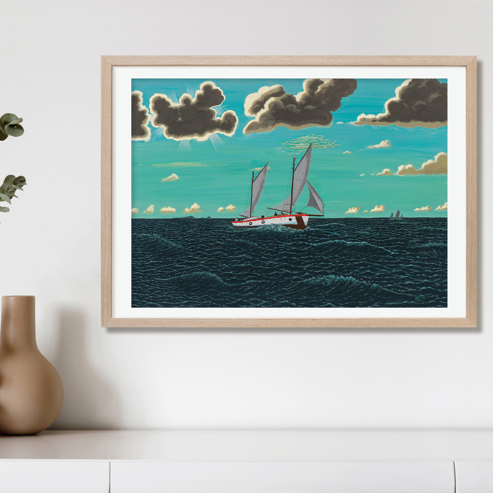 Segar Passi, Luggers  2014 | Open Edition Print