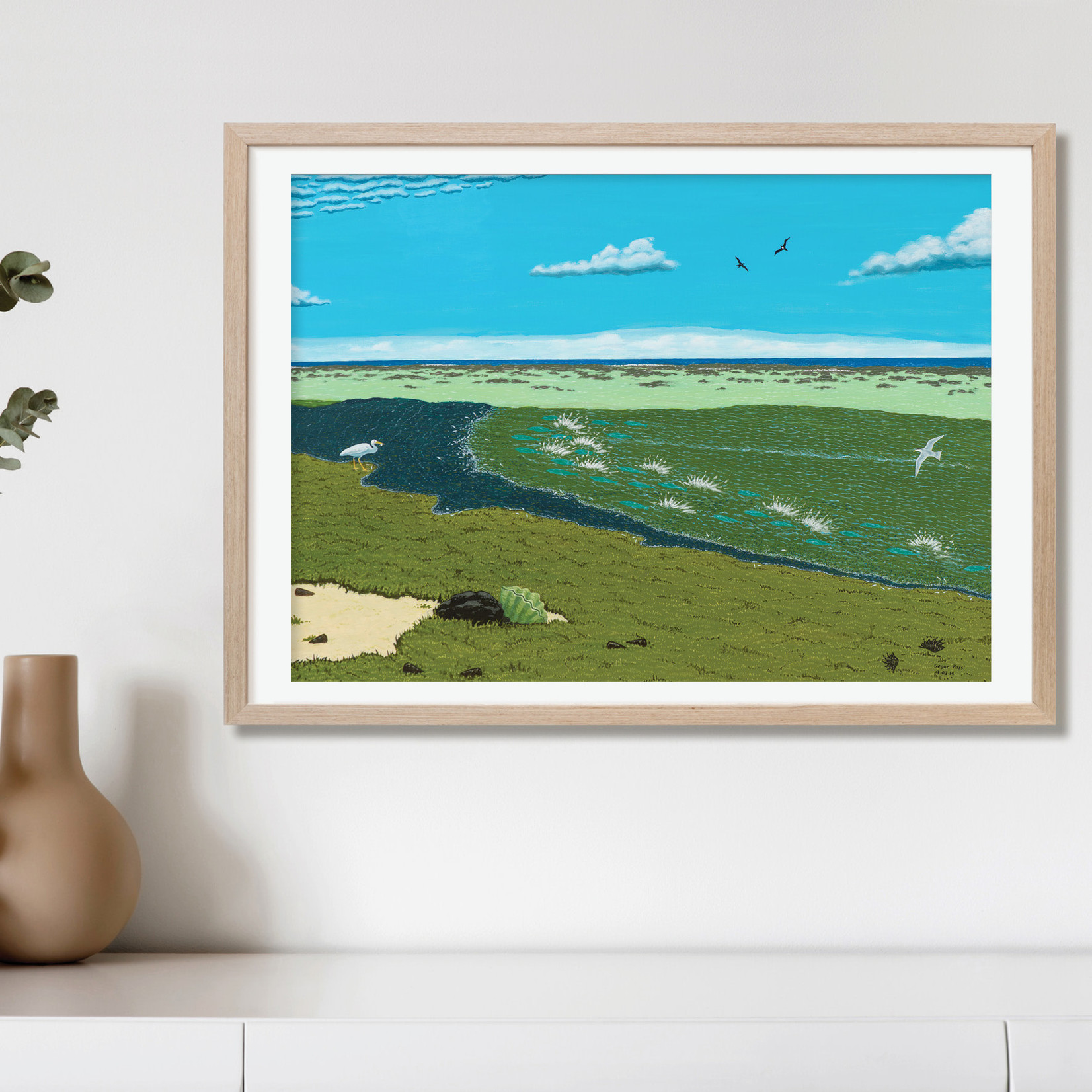 Segar Passi, Lowtide  2014 | Open Edition Print