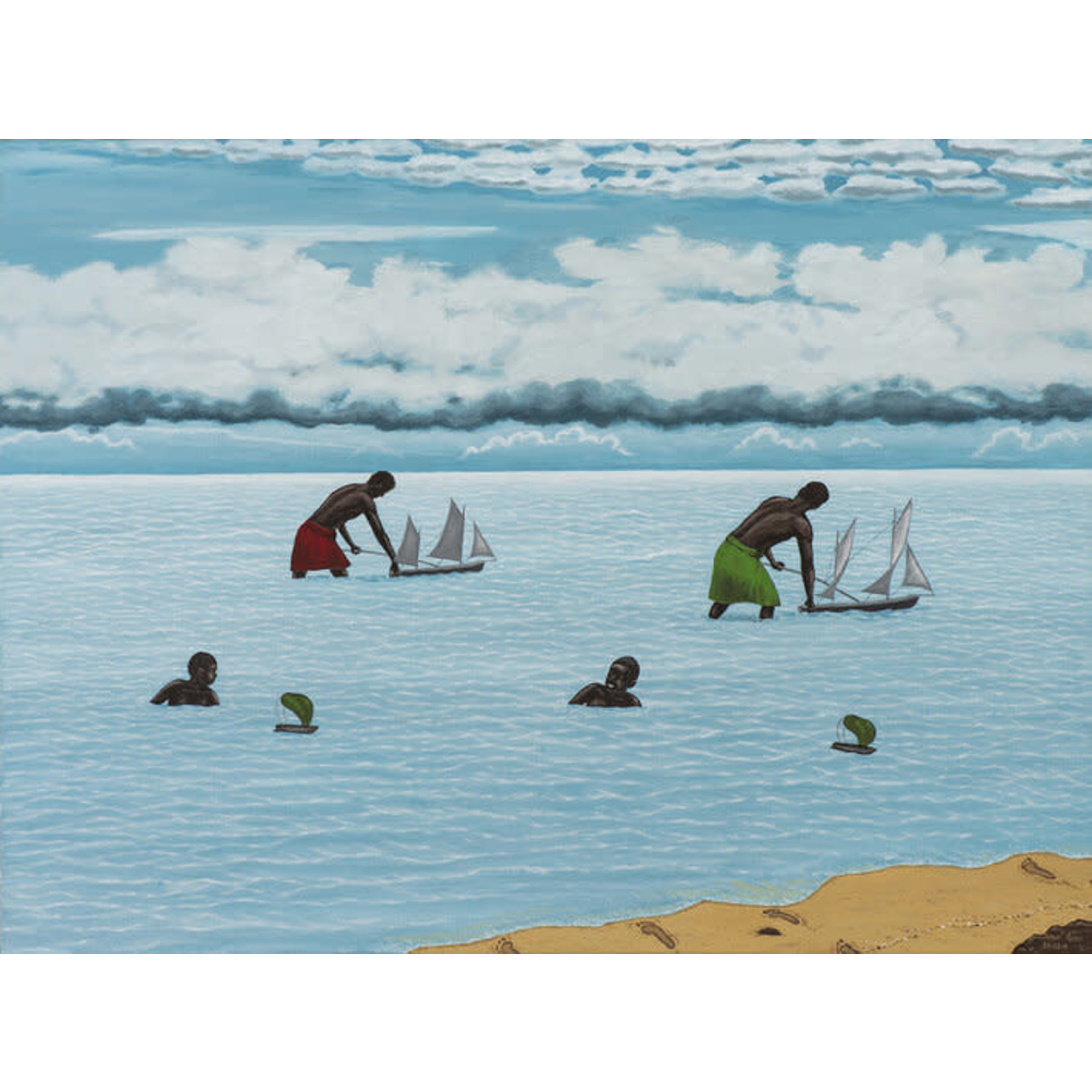 Segar Passi, Model Canoe Racing  2014 | Reproduction Print