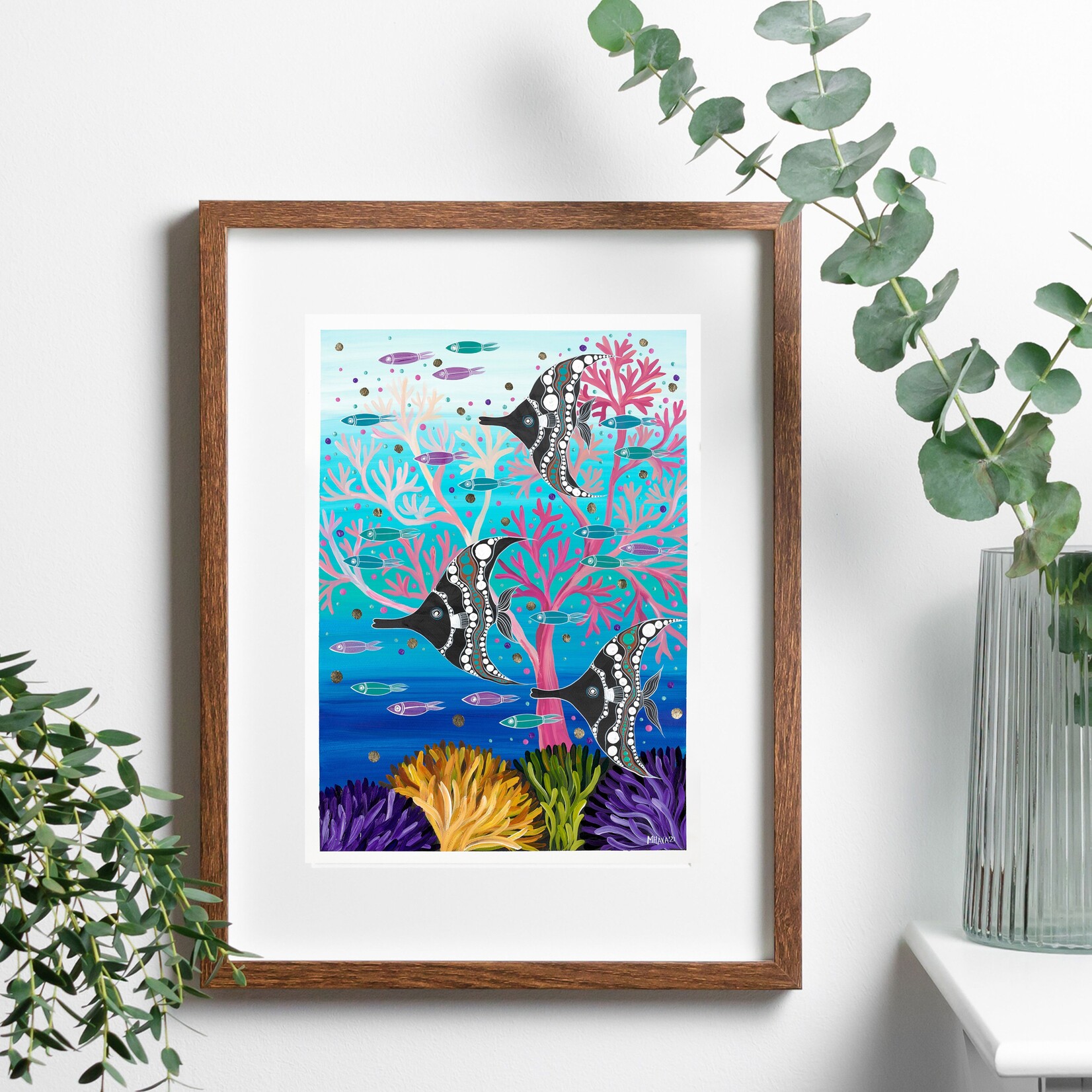 Melanie Hava, Reef Series I |  Open Edition Print