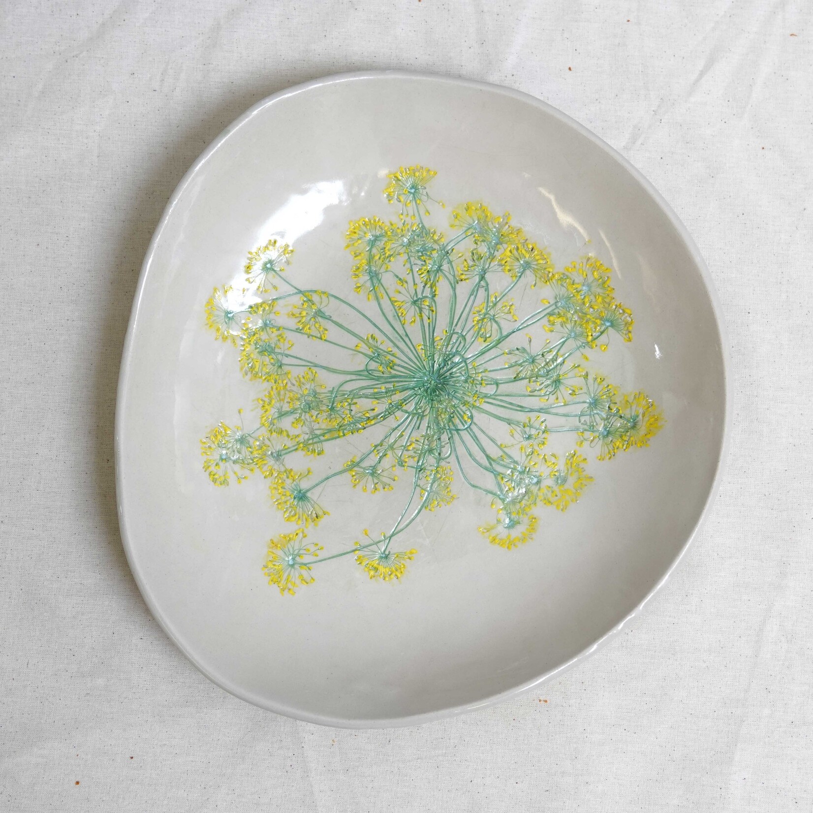 Marian Wolfs, Dill Flowers | Ceramic Bowl