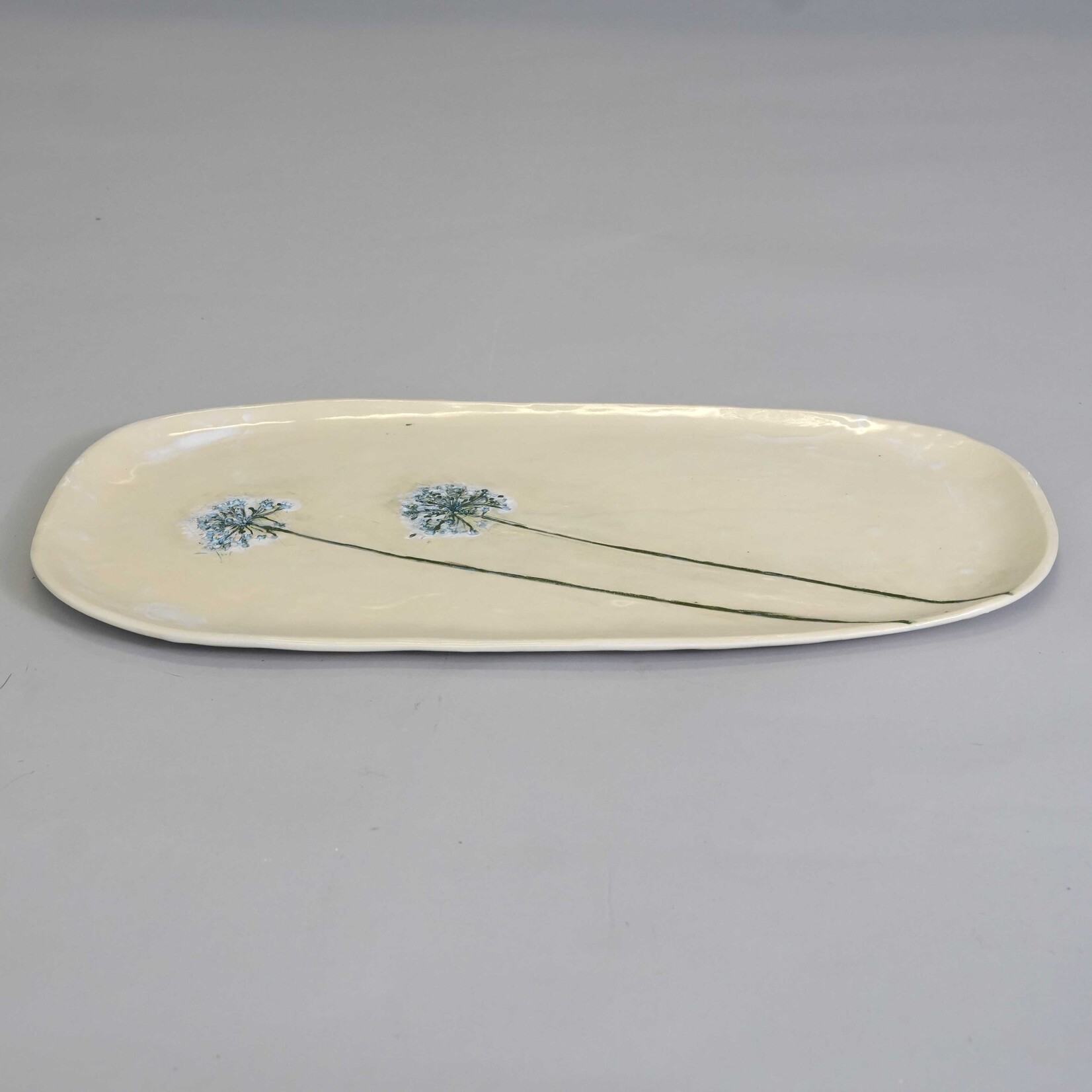 Marian Wolfs, Allium Flowers | Ceramic Platter