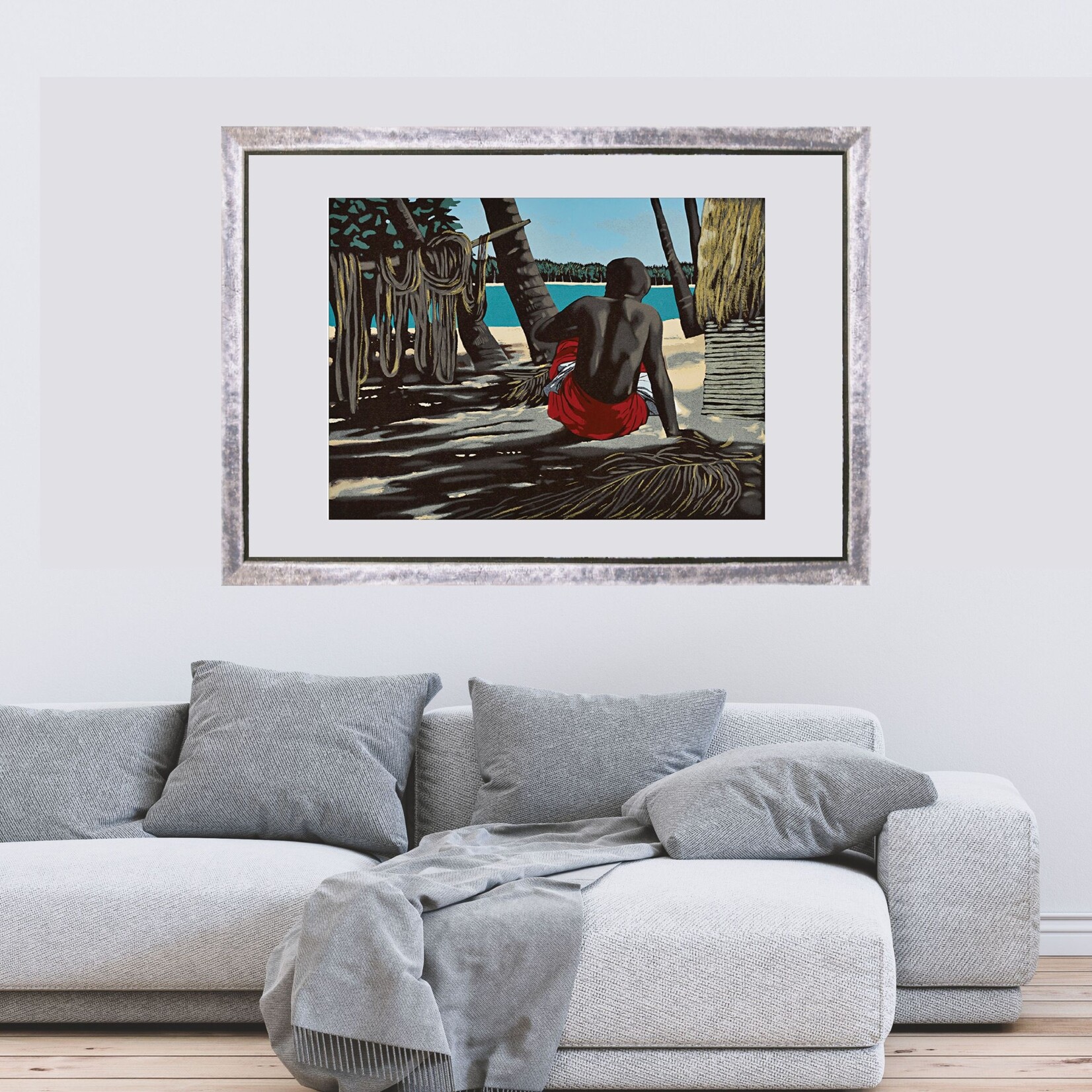 Ray Crooke, Fijian Fisherman | Limited Edition Print