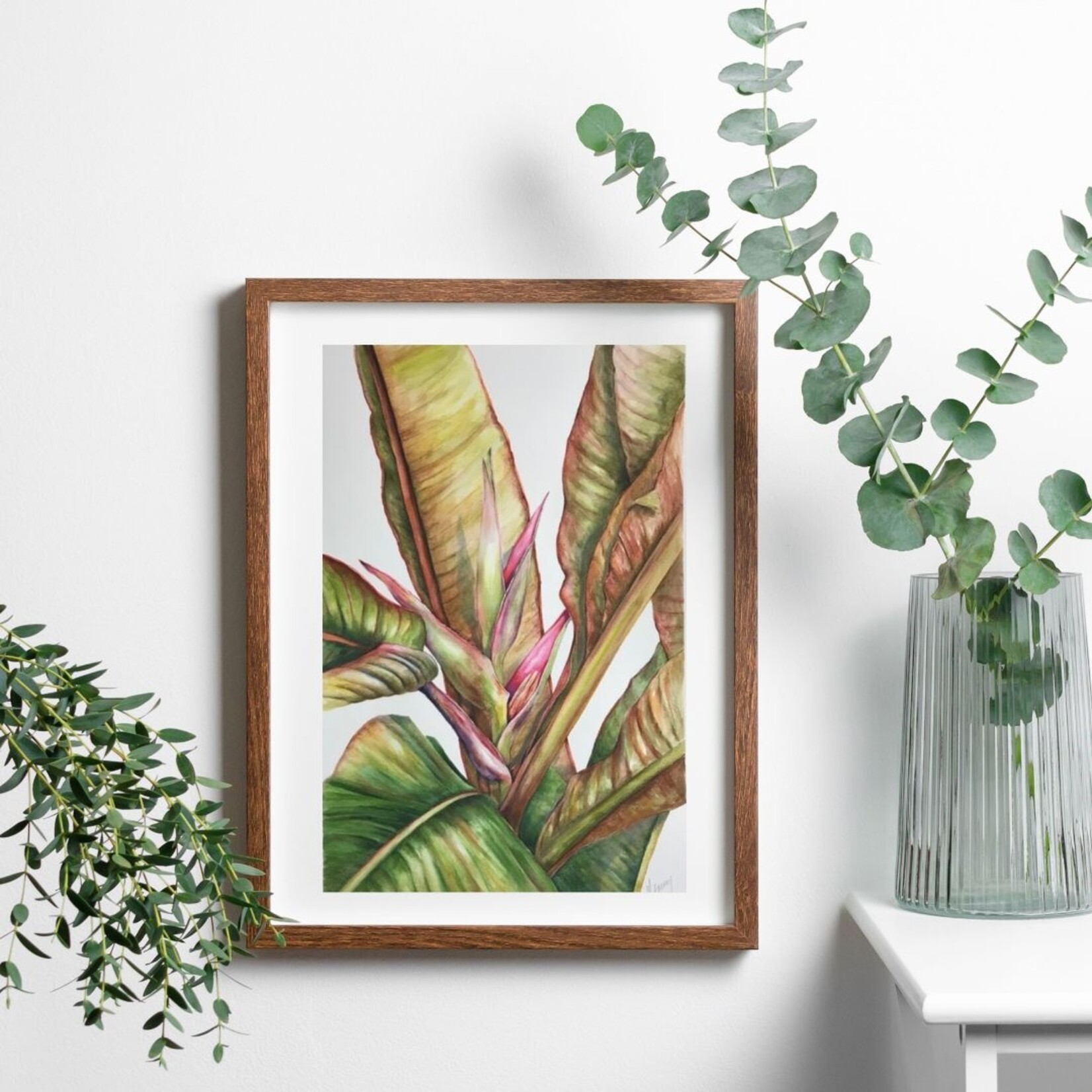 Julie McEnerny, Heliconia Indica  2021 | Original Painting