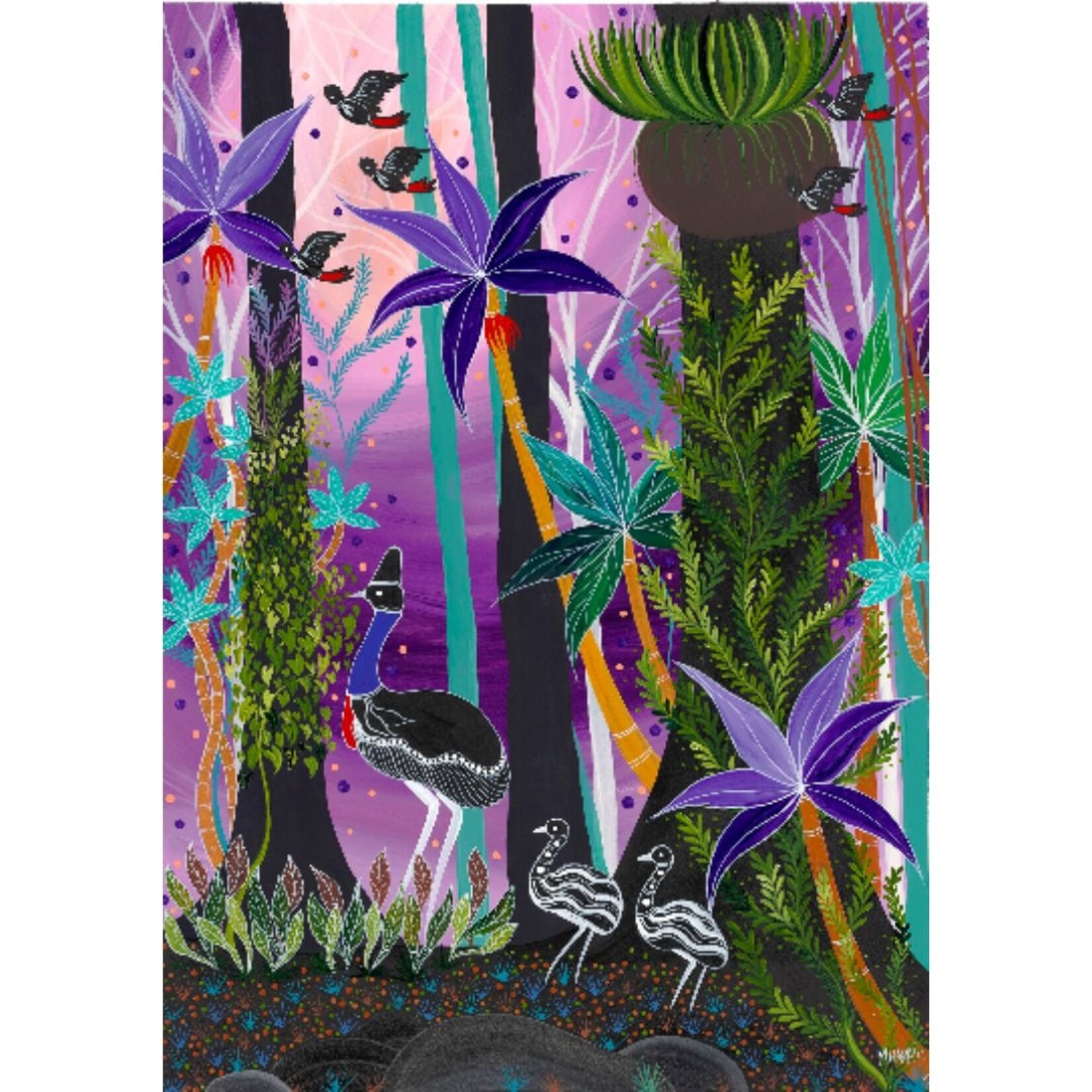 Melanie Hava, Jungle Treks | Open Edition Print