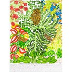 Heather Wunjarra Koowotha, Six O'Clock Leaves 2019-20 | A2 Reproduction Print