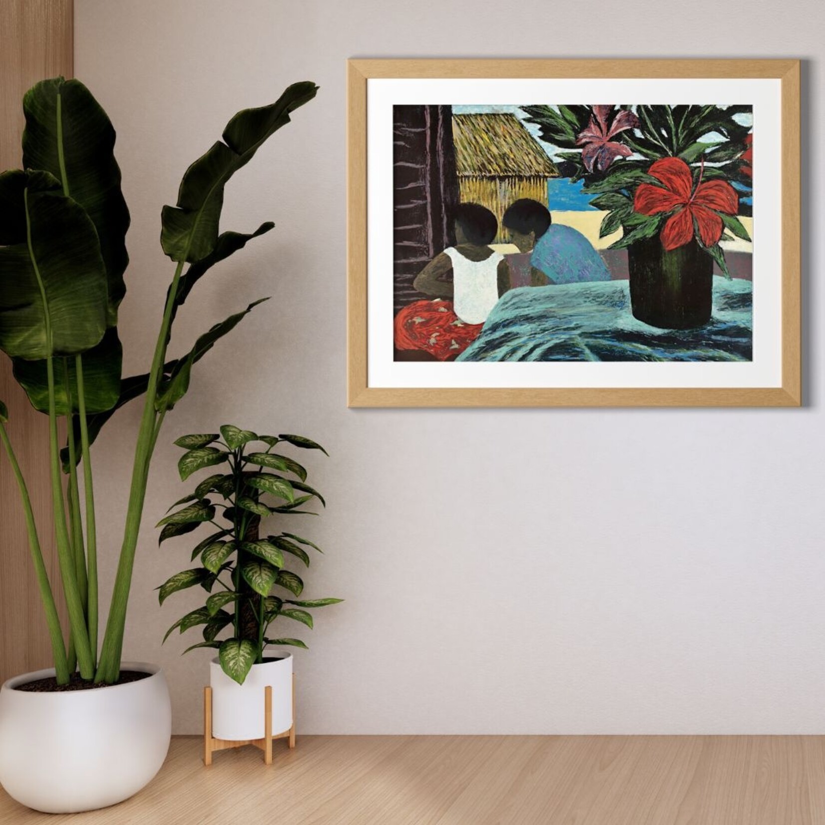 Ray Crooke, Hibiscus Island Interior | Reproduction Print