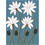 Maljah Cathy Snow, Waterlilies  2021 | A2 Reproduction Print