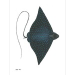 Segar Passi, Blue Spotted Eagle Ray | Tea Towel