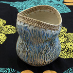 Philomena Yeatman, Woven Vase from the Waterfall series| Yarrabah Arts Centre