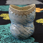 Philomena Yeatman, Woven Vase from the Waterfall series | Yarrabah Arts Centre