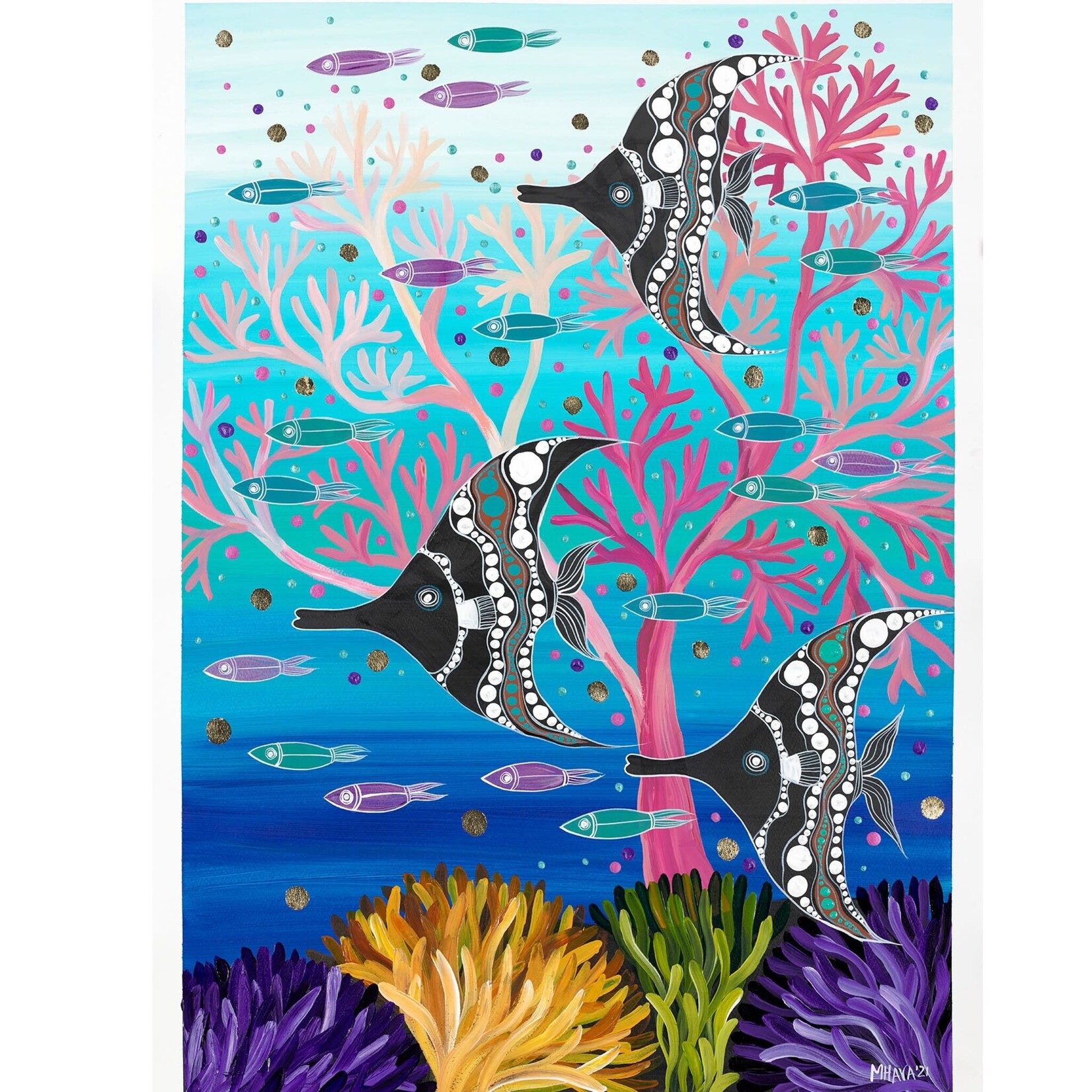 FUNDRAISING REPRODUCTION STOCK Melanie Hava, Reef Series I |  Reproduction Print